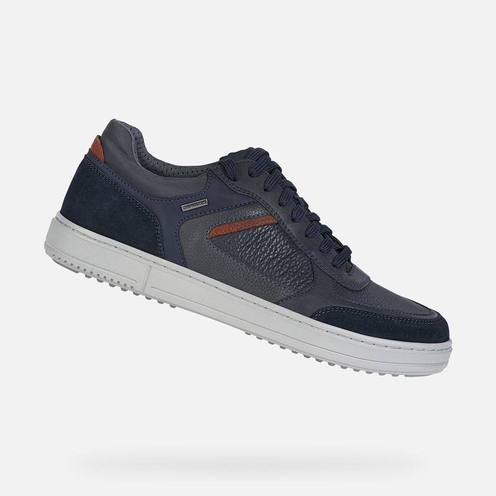 Geox Sneakers Navy Levico Abx - Geox Mens Shoes - LTACUM614